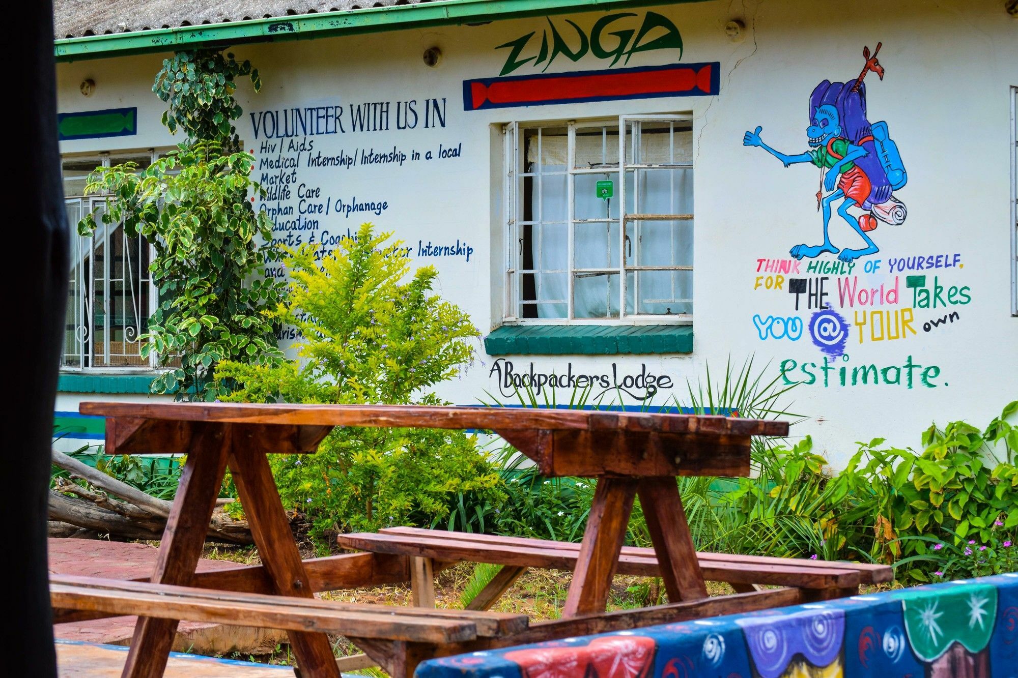 Zinga Backpackers Hotel Livingstone Exterior photo
